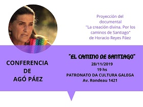 Conferencia sobre el Camino de Santiago y proyección del documental "La ...