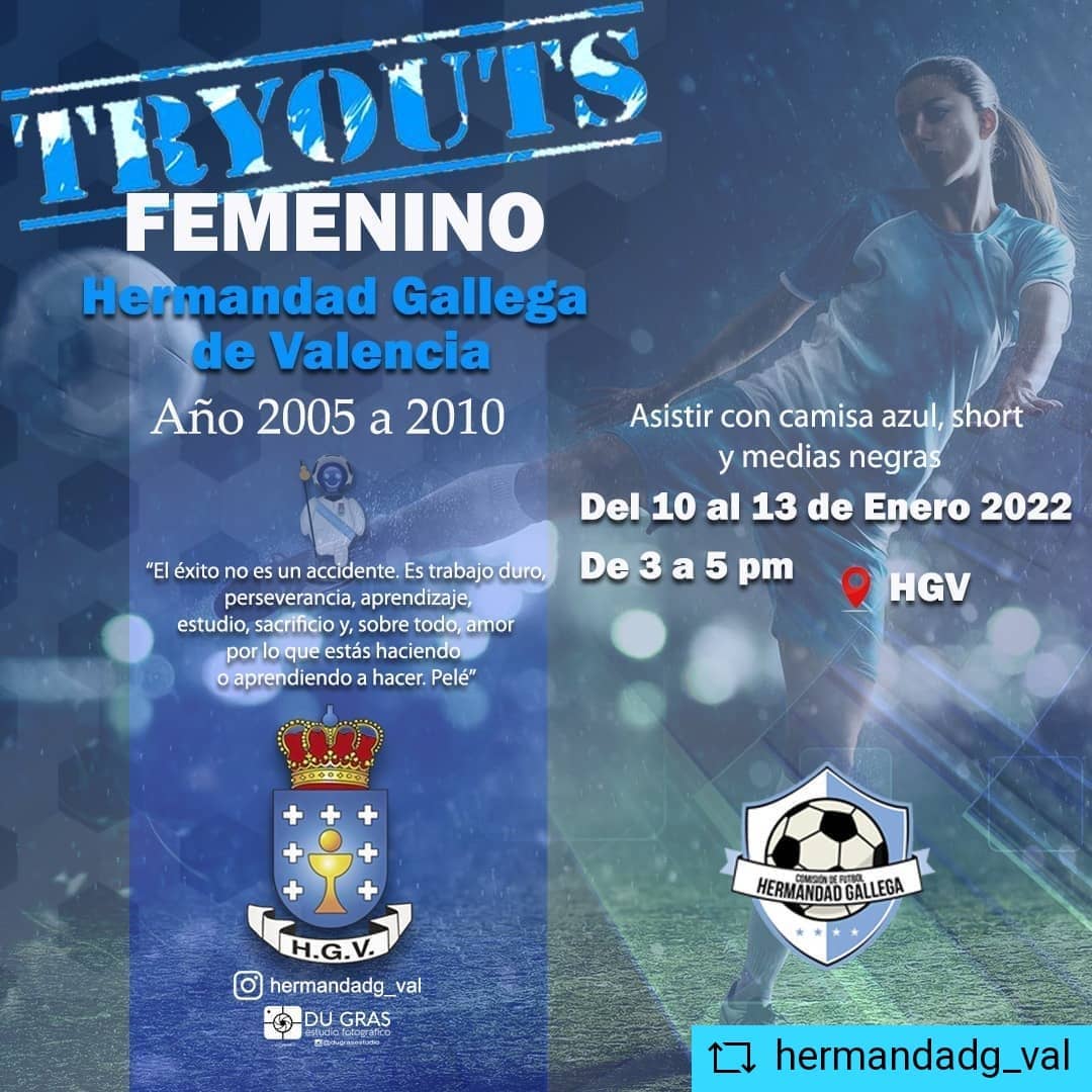Pruebas para el equipo femenino de fútbol de la Hermandad Gallega de | GaliciaAberta - Secretaría Xeral da Emigración