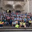 Imaxes das mozas e dos mozos participantes no programa Conecta con Galicia 2014 (actividades de aire libre) da Secretaría Xeral da Emigración da Xunta de Galicia.