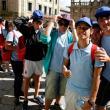 Imágenes de las chicas y chicos participantes en el programa Conecta con Galicia 2014 (actividades de aire libre) de la Secretaría Xeral da Emigración de la Xunta de Galicia