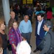 Imaxe da chegada ao aeroporto coruñés de Alvedro das e dos participantes de 'Reencontros na Casa 2016' procedentes de Cuba
