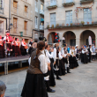 Rodríguez Miranda acompañou aos participantes deste ano nas “Escolas Abertas” na súa exhibición polas rúas de Ourense