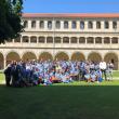 Foto da visita á Ribeira Sacra (mosteiro de Santo Estevo de Ribas de Sil) das e dos participantes