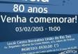 Fiesta 80º aniversario del Galícia Esporte Clube de Salvador de Bahía