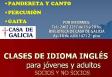 Cursos 2014 de inglés y música y baile gallegos de la Casa de Galicia de Montevideo Cursos 2014 de inglés y música y baile gallegos de la Casa de Galicia de Montevideo