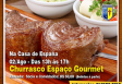 Churrasco na Casa de Espanha de Río de Xaneiro