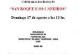 Fiestas de San Roque y Os Caneiros, en Buenos Aires Fiestas de San Roque y Os Caneiros, en Buenos Aires