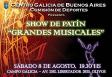 Show de patinaje "Grandes Musicales" del Centro Galicia de Buenos Aires