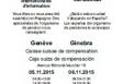 Xornadas informativas no ámbito da Seguridad Social Española, en Suíza Xornadas informativas no ámbito da Seguridade Social Española, en Suíza