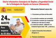 Charla informativa para mayores de 65 años, de la Consejería de Empleo y Seguridad Social de la Embajada de España en Caracas Charla informativa para mayores de 65 años, de la Consejería de Empleo y Seguridad Social de la Embajada de España en Caracas