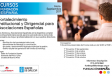 Curso 'Fortalecimiento Institucional y Dirigencial para Asociaciones Españolas', en Buenos Aires