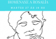 Homenaje por el 181º aniversario del nacimiento de Rosalía de Castro, en el Patronato da Cultura Galega de Montevideo