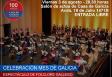 Espectáculo de folclore gallego - Mes de Galicia 2018, en la Casa de Galicia de Montevideo 