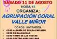 Encuentro coral 71º aniversario del Val Miñor de Montevideo