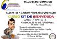 Curso "Kit de benvenida" de la Asociación Amigos de Venezuela en Vigo Curso "Kit de benvenida" de la Asociación Amigos de Venezuela en Vigo