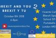 Charla informativa 'Brexit & You 2', en Londres