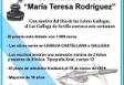 XI Certame de relatos curtos "María Teresa Rodríguez" do Lar Galego de Sevilla