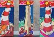 Exposición de pintura "Galicia, o país das marabillas", de Raúl Velloso, en Madrid