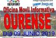 Oficina informativa móvil de FEVEGA, en Ourense