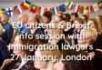 Sesión informativa "Ciudadanos/as de la UE & Brexit", en Londres