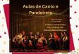 Clases de canto y pandereta 2020, en el Centro Espanhol de Santos