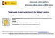 Jornada informativa "Trabajar como abogado en Reino Unido", en Londres