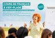 Curso de francés en la Playa de Vidy - Cours de français à Vidy-Plage 2020, en Lausanne