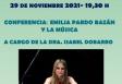 Conferencia "Emilia Pardo Bazán y la música", en Madrid