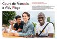 Curso de francés en la Playa de Vidy - Cours de français à Vidy-Plage 2022, en Lausanne