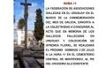 Homenaxe aos/ás galegos/as falecidos no Uruguai, en Montevideo