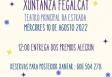 Entrega de los Premios 'Alecrín 2022' de la Federación de Entidades Culturais Galegas en Cataluña (FEGALCAT), en A Estrada