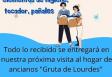 Campaña solidaria del Centro Gallego de Mar del Plata en favor del Hogar de ancianos y enfermos crónicos "Gruta de Lourdes"