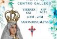 Visita de la imagen de Nuestra Señora del Valle al Centro Gallego de Puerto La Cruz