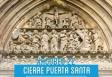 Cierre de la Puerta Santa de la Catedral de Santa María, en Vitoria