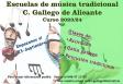 Escolas de música tradicional 2023-2024 do Centro Galego de Alicante