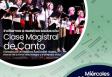 Clase maxistral de canto en Caracas