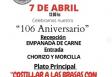 106º Aniversario da A.C.G. Fillos do Porto do Son de Avellaneda 106º Aniversario da A.C.G. Fillos do Porto do Son de Avellaneda