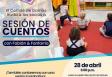 Sesión de contos, en Caracas