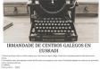 XX Concurso de Poesía "Anduriña Voandeira" da Irmandade de Centros Galegos en Euskadi - 2024 XX Concurso de Poesía "Anduriña Voandeira" da Irmandade de Centros Galegos en Euskadi - 2024