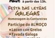 Fiesta de las Letras Gallegas en el Club Español de Niterói en Brasil