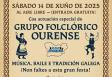 Foliada Gallega organizada por el Centro Recreativo Cultural Ourense de Basilea