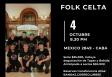 Concierto de la banda de música celta "Sete Netos" en el Centro Cultural del Partido de A Estrada