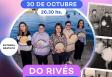 Actuación de Do Rivés con "Sons de Galicia: Unha viaxe coas pandeiretas" en el Centro Gallego de Montevideo.