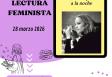 Club de lectura feminista de la Asociación de Mujeres Españolas en Suiza.