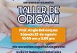 Taller de origami en la Hermandad Gallega de Venezuela.