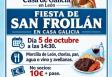 Festa do San Froilán na Casa de Galicia en León.