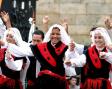 Las presentaciones de los grupos folclóricos son unos de los actos centrales de las celebraciones del Día da Galicia Exterior.
