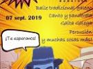 Clases de folclore gallego 2019-2020 de la A.C.G. Agarimos de Badalona