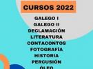 Cursos 2022 do Patronato da Cultura Galega de Montevideo