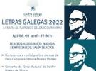 Día das Letras Galegas 2022, no Centro Galego de Vitoria